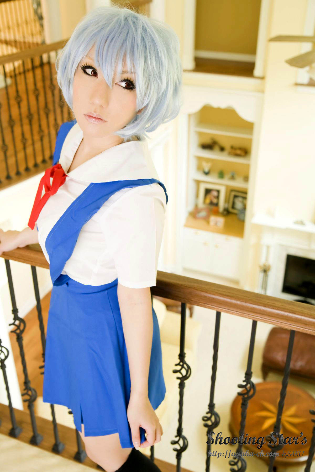 [Cosplay] 2013.03.26 Evangelion - Big Tits Rei Ayanami 1